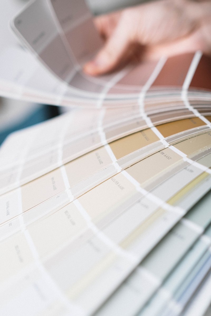 Colour and paint palette used by Maitri Interior Studio